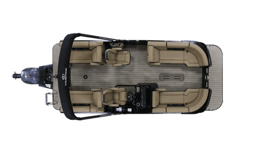 2025 Veranda VX22RC Premium Luxury Tri-Toon